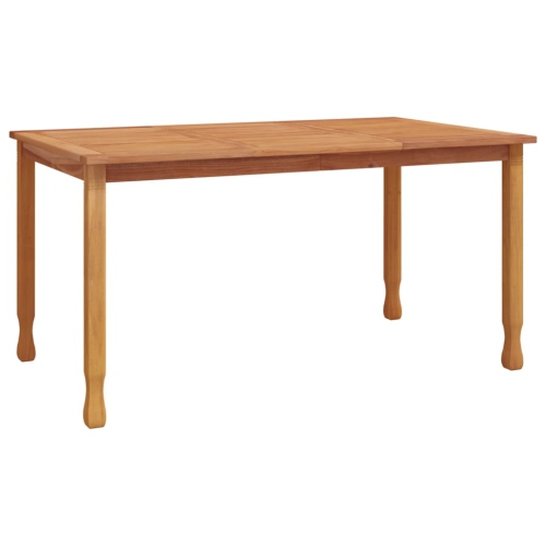 VIDAXL  Garden Dining Table 150X90X75 Cm Solid Wood Teak