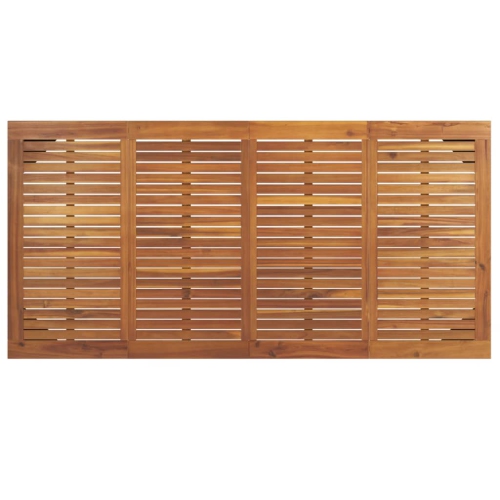 vidaXL Garden Table with Hairpin Legs 180x90x75 cm Solid Wood Acacia