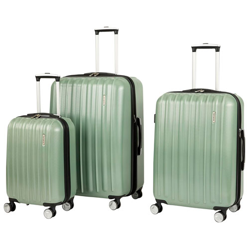 Ensemble de 3 valises rigides extensibles Quarry de Samsonite - Sarcelle sombre