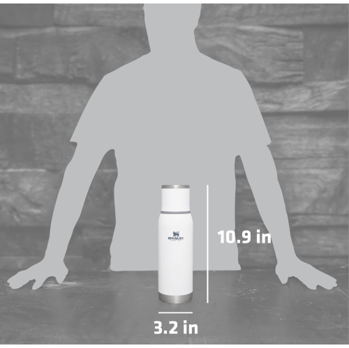 NOUVEAU gobelet de voyage isotherme STANLEY Adventure To Go 2024 ml - 25&nbsp;oz - bouteille isotherme en acier inoxydable résistant aux fuites avec