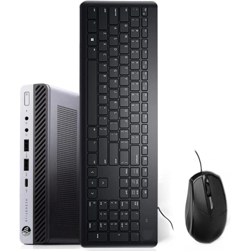 HP EliteDesk 800 G5 Tiny Desktop - Intel Core i5-9500T, 16GB Memory, 256GB SSD, Win 10 by HP - Refurbished condition - Image 4