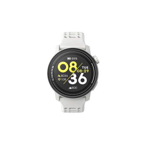 COROS PACE 3 GPS Sport Watch - Silicone Band - White
