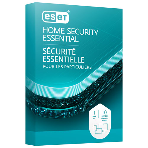 ESET Home Security Essential - 10 appareils - 1 an