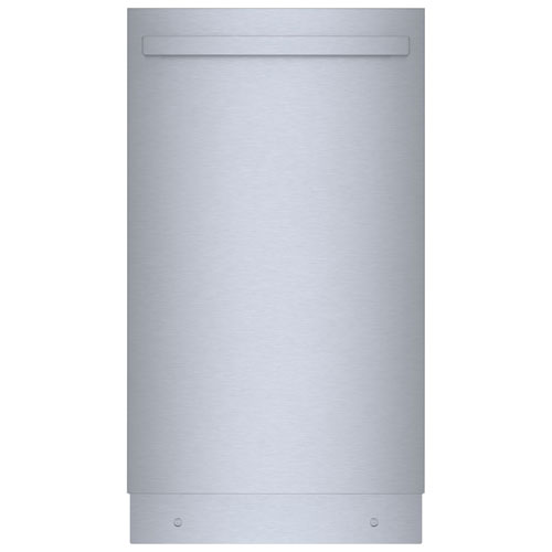 Bosch 18" 44dB Built-In Dishwasher w/ Stainless Steel Tub & Third Rack (SPX68C75UC) - Stainless