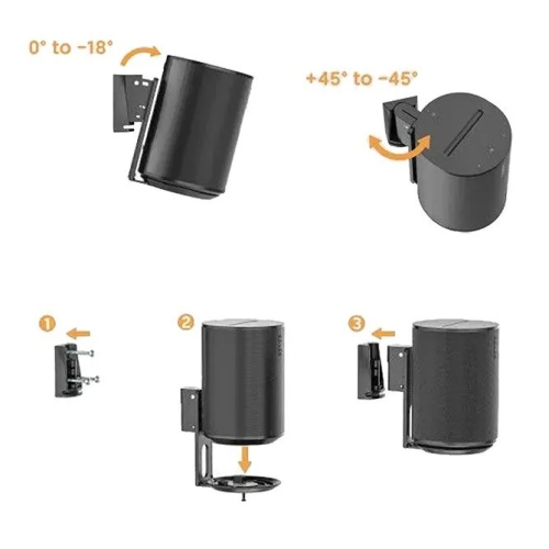 Sonora Wall Mount for Sonos Era 100 Speakers