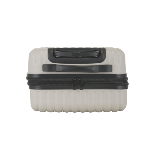 Bagage de cabine rigide Tokyo de Bugatti avec roulettes pivotantes - Gris