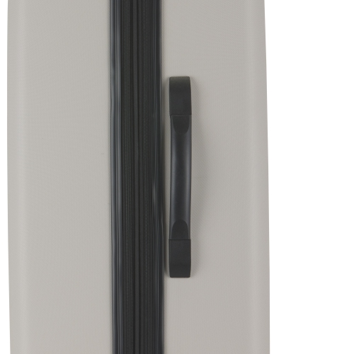 Bagage de cabine rigide Tokyo de Bugatti avec roulettes pivotantes - Gris