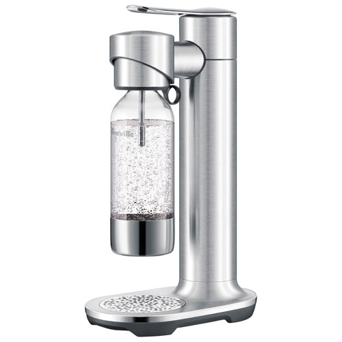 Machine à boissons pétillantes de 1 L InFizz Aqua de Breville - Acier inoxydable