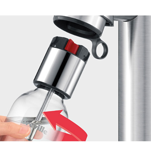 Capuchon FusionCap de Breville pour InFizz Fusion - Acier inoxydable