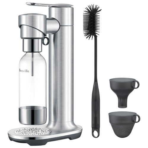 Breville InFizz Fusion 1L Soda Machine with FusionCap - Stainless Steel