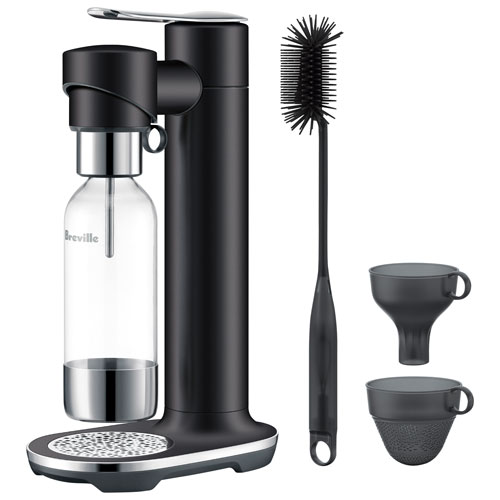 Machine à eau pétillante InFizz Fusion de Breville - Truffe noire