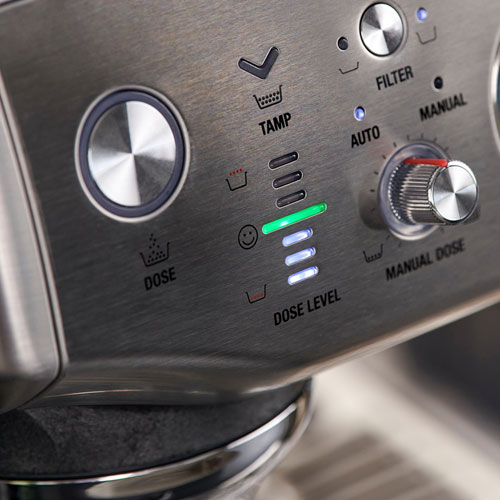 Breville Express Impress Manual Espresso Machine with Frother - Olive Tapenade