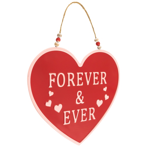 Forever and Ever Valentine's Day Wall Decoration - 13.75"