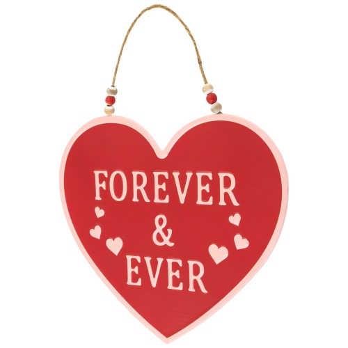 Forever and Ever Valentine's Day Wall Decoration - 13.75"