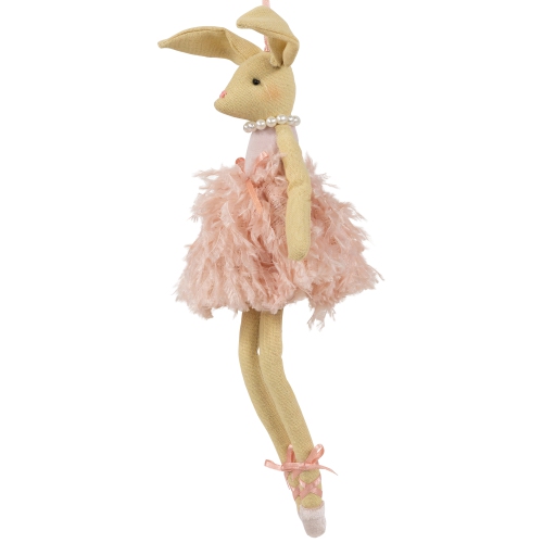 Plush Ballerina Bunny Easter Wall Decoration - 13"