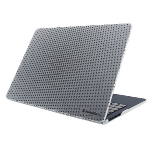 SWITCHEASY  Artist (Dots / Marble) Protective Case for Macbook Air 13.6" (M3 2024 / M2 2022 Models) - Ice