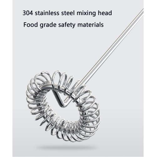 Milk Frother Handheld, Milk Frother Battery Operated Electric Whisk, Foam Maker and Mini Drink Mixer for Coffee, Cappuccino, Lattes, Matcha, Hot