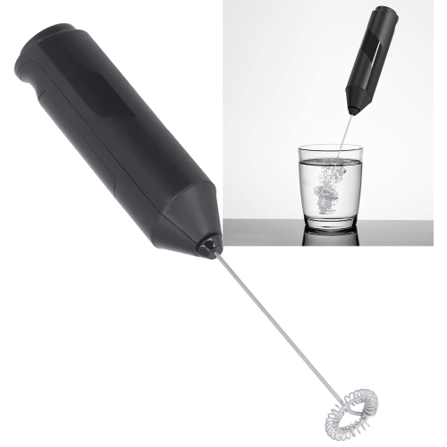 Electric Milk Frother Handheld with Stand Design Battery Powered Frother Electric Tool for Coffee Electric Whisk Drink Mixer for Cappuccino, Matcha,