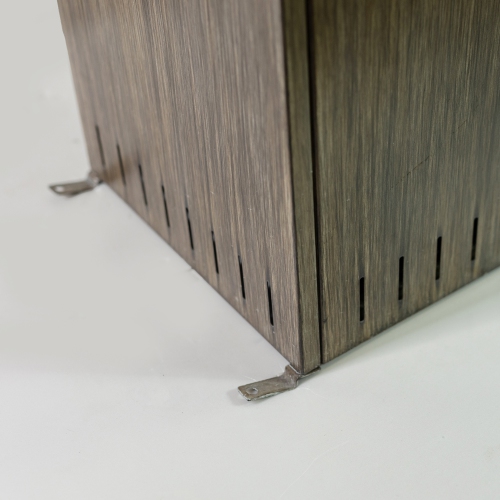 Radiateur de terrasse au propane 12.500 BTU d'extérieur, brun