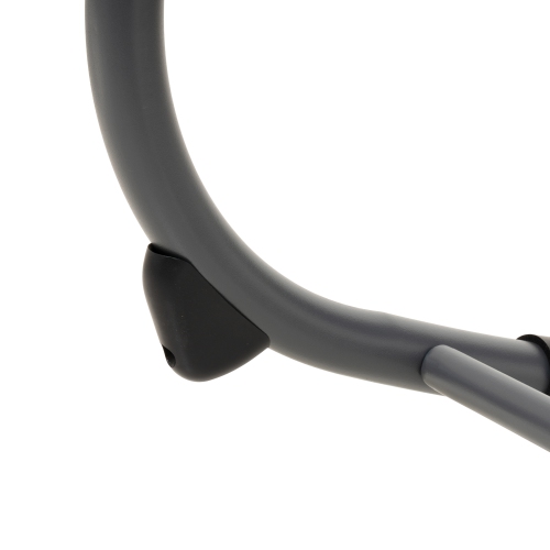 Deko Living Outdoor Rocking Chaise Lounge Chair with Textilene Fabric and Headrest Pillow