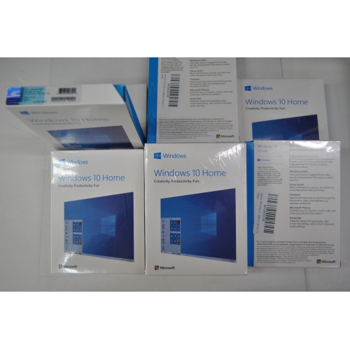 Microsoft Windows 10 Home Full English 32|64 Bits USB MS WIN RETAIL BOX NEW Sealed