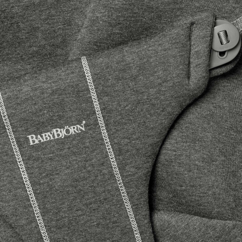 BabyBjorn Fabric Seat for Bouncer Bliss - 3D Jersey, Charcoal