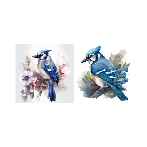 Maison Concepts Swedish Dish Cloth Blue Jays Set of 2