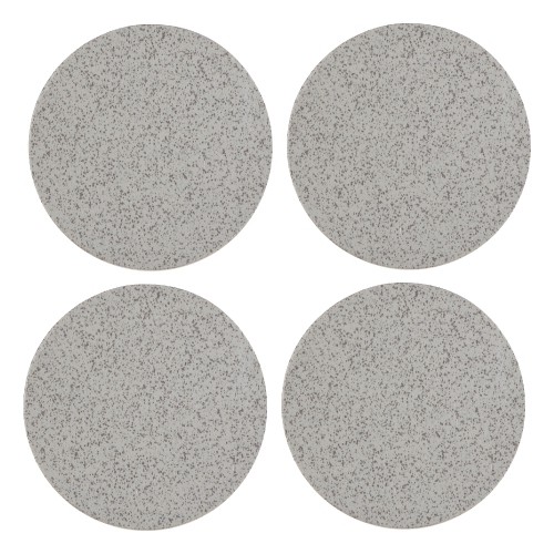 Sous-verre rond en pierre Terrazzo 4PC de Maison concepts - 4 x 4