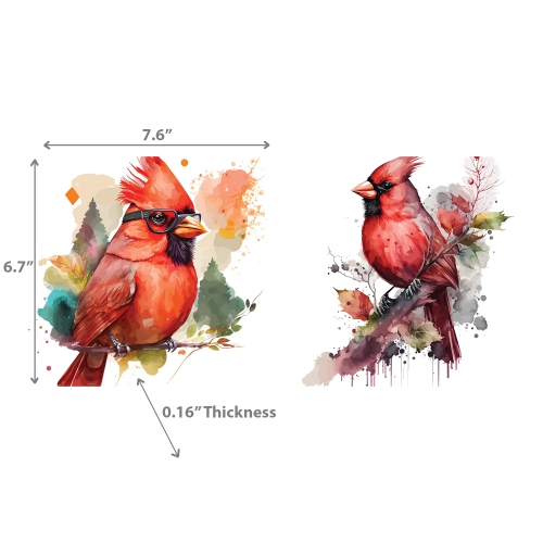 Maison Concepts Swedish Dish Cloth Funky Bird Set of 2