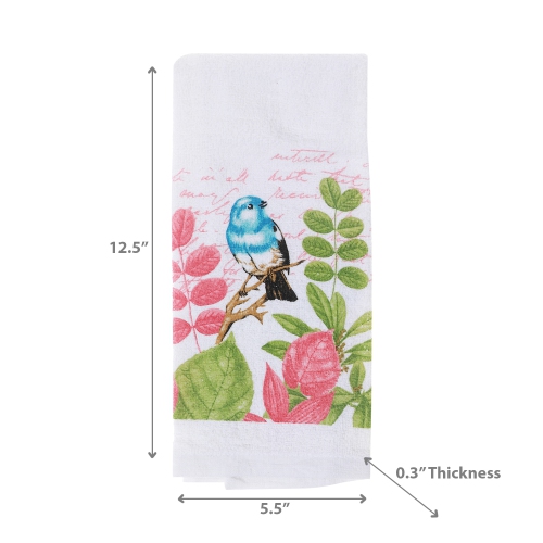 Maison Concepts Hand Towel Bird - Set of 6