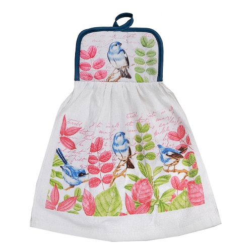 Maison Concepts Tie Hand Towel Bird - Set of 2