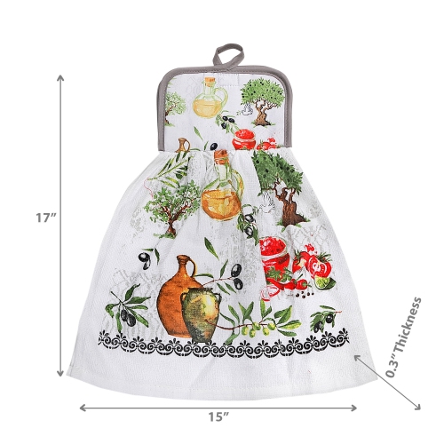 Serviette de toilette « Tie » de Maison concepts - Ensemble de 2