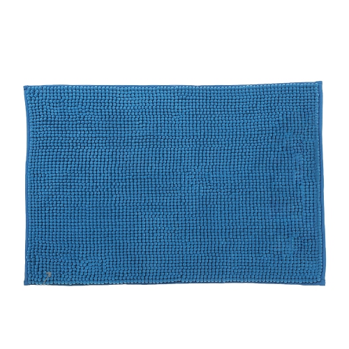 Maison Concepts Solid Color Cheniile Bath Mat 20X28 Blue
