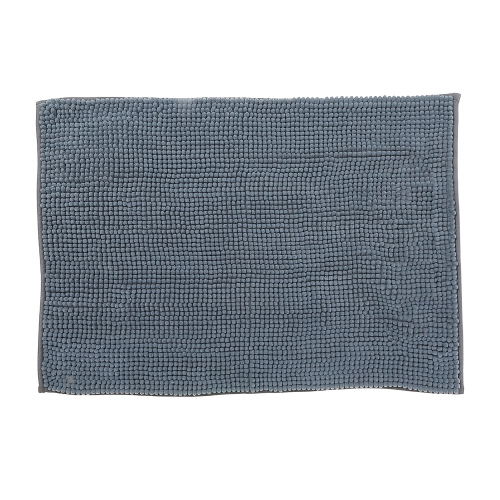 Maison Concepts Solid Color Cheniile Bath Mat 20X28 Gray
