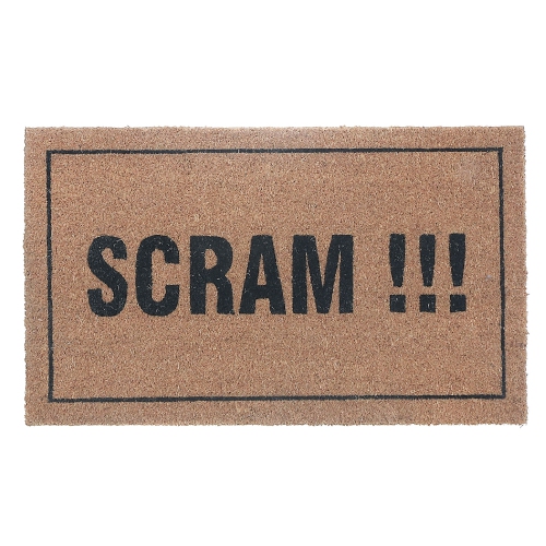 Maison Concepts Coir Door Mat Scram 18 X 30
