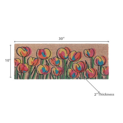 Maison Concepts Coir Door Mat Tulip 10 X 30