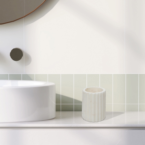 Maison Concepts White Marble Tumbler