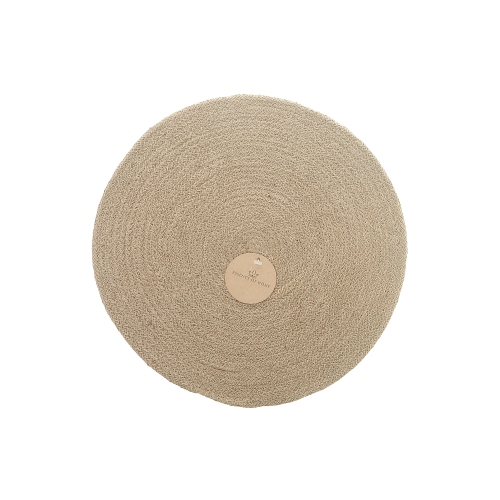 Napperon rond tressé jute 15 x 15 po de Maison concepts - Ensemble de 12