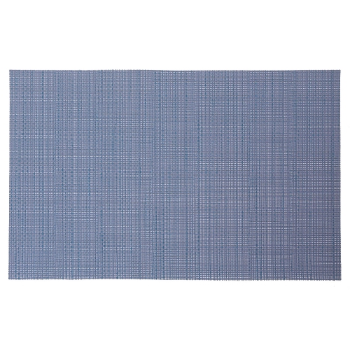 Maison concepts – Napperon en vinyle, perwinkle, 12 x 18 po – Ensemble de 12