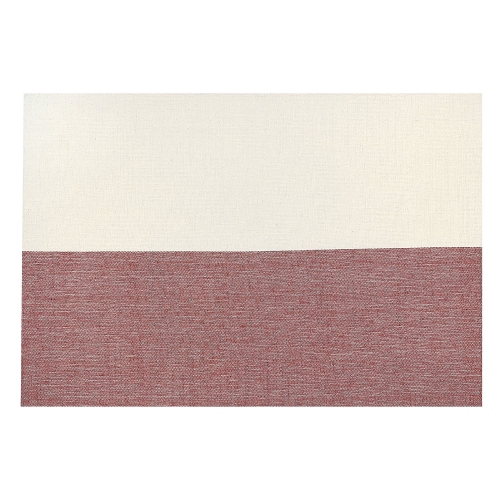 Maison Concepts Fused Placemat Block Print Red - Set of 12