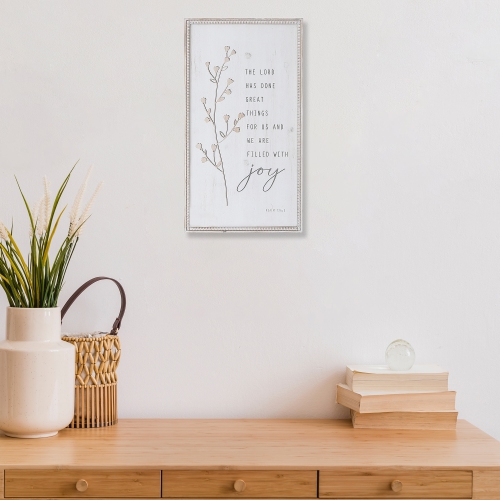 Maison Concepts Framed Wooden Sign The Lord Has Done Great