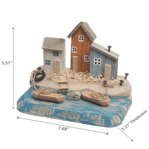 Maison Concepts Wooden Triple Nautical House Decor