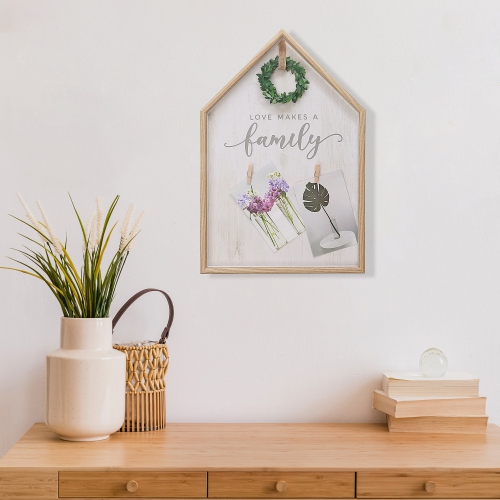 Maison concepts – cadre à collage en MDF avec fausses plantes 4X6