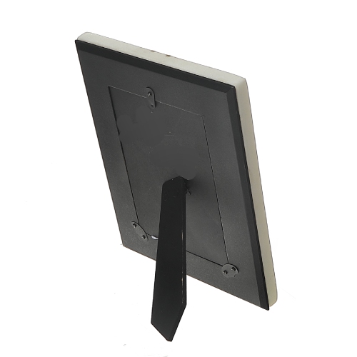 Maison Concepts White Marble Brass Inlay Picture Frame 6X4