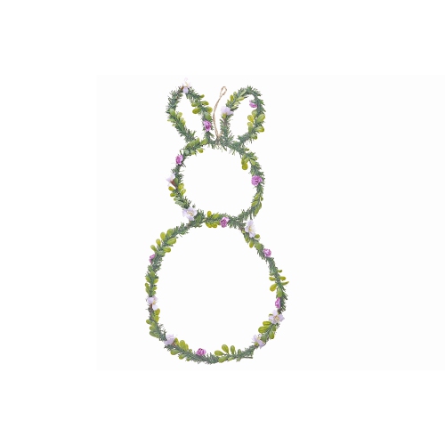 Maison Concepts Bunny Leaves & Floral Wall Hanging