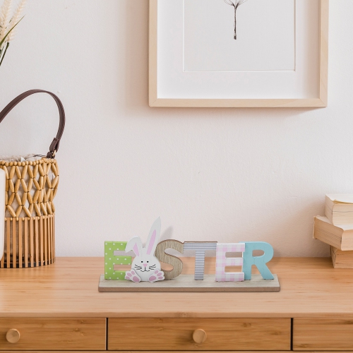 Maison Concepts Wood Bunny Easter Stand Decor