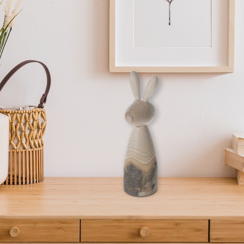 Maison Concepts Wooden 2 Tone Bunny Decor Large