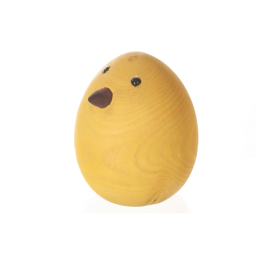 Maison Concepts Wooden Yellow Chick Egg Decor