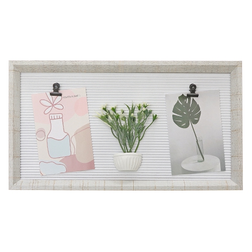 Maison Concepts MDF Collage Clip Frame With Faux Plants 4X6