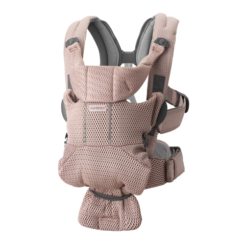 BabyBjorn Baby Carrier Free - 3D Mesh, Dusty Pink